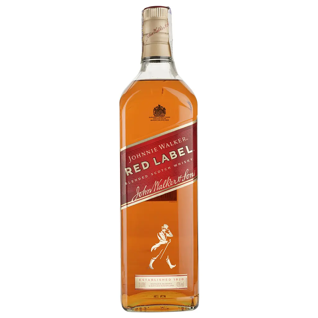 Упаковка віскі Johnnie Walker Red Label 40% 12 л (1 л х 12 шт.) - фото 2