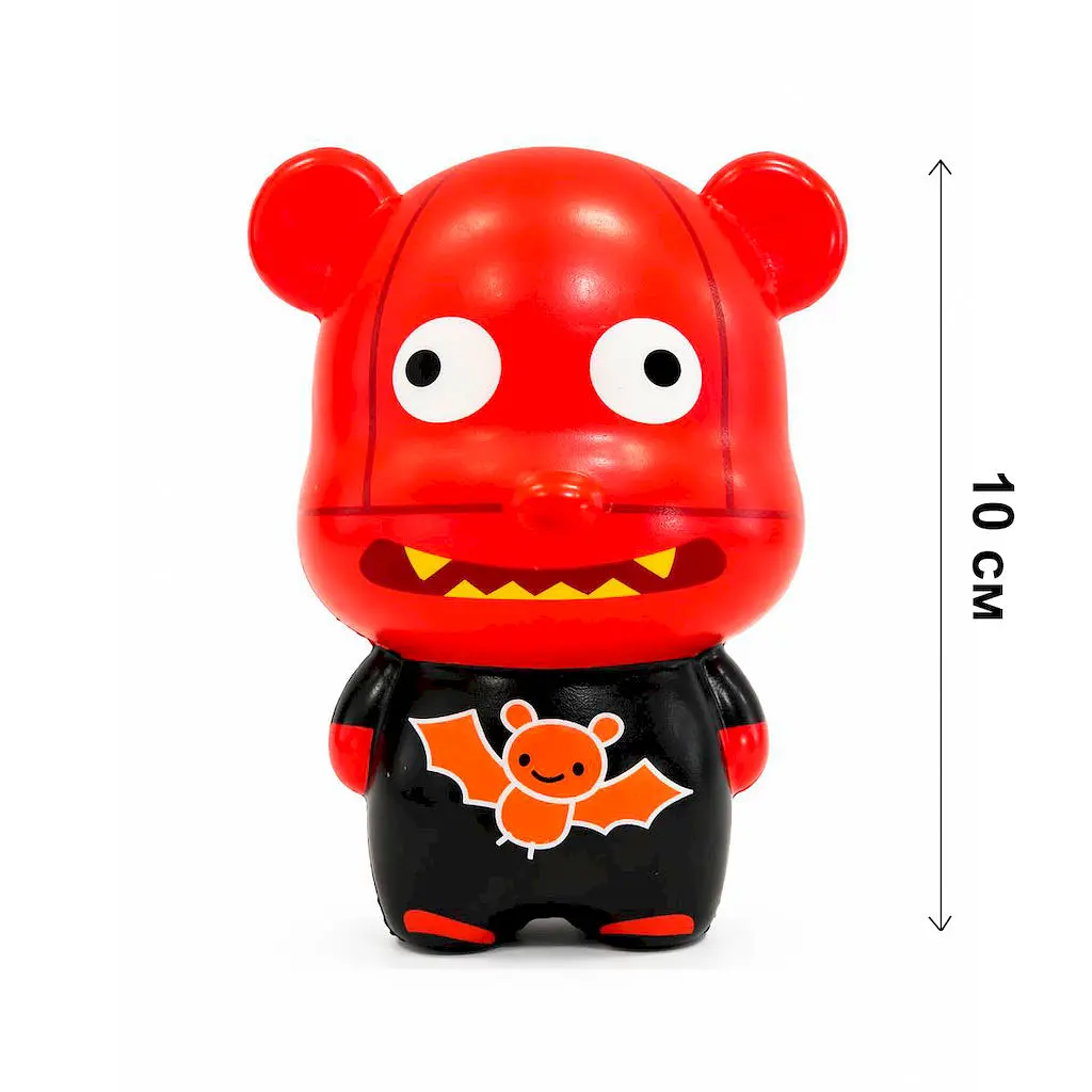 Колекція Антистрес іграшок Ведмедик Беарбрік Bearbrick EcoKraft 10см 12 шт. Сквіш (6930566891429) - фото 4