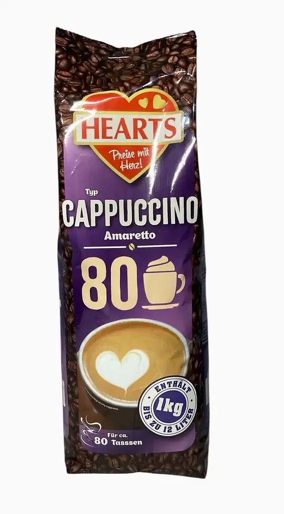 Капучино Hearts Cappuccino Amaretto 1 кг