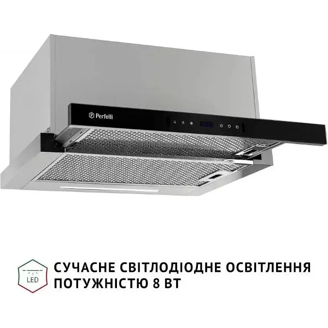 Витяжка телескопічна Perfelli Iseo 6PWX Inox - фото 8