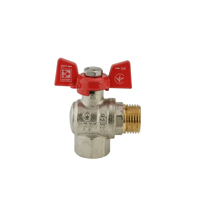 Кран кульовий Koer 1/2" ГШМ кутовий (KR.208) KR2805 - фото 2