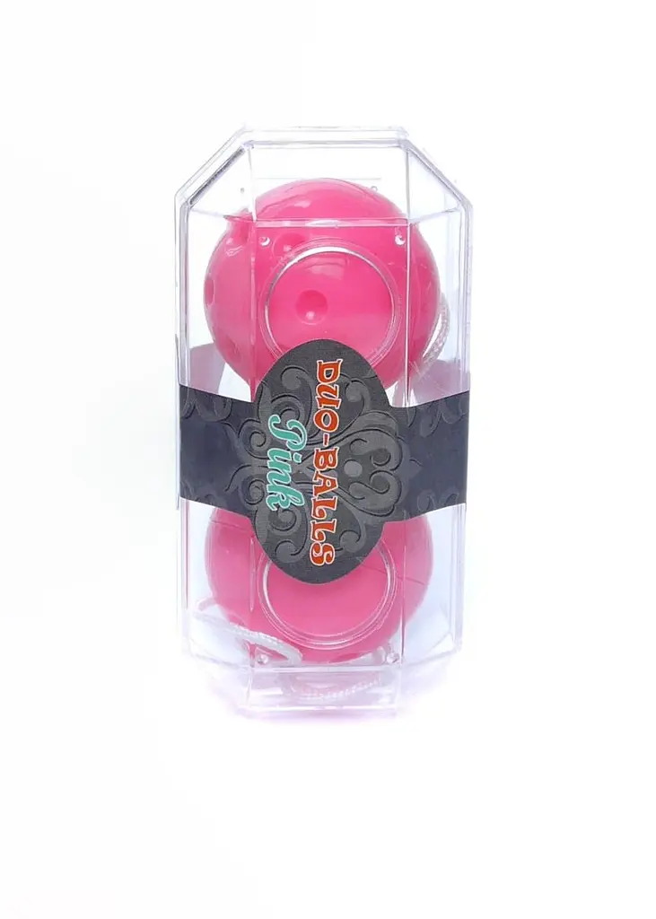 Вагинальные шарики Duo-Balls Pink, 21 см, розовый - фото 6