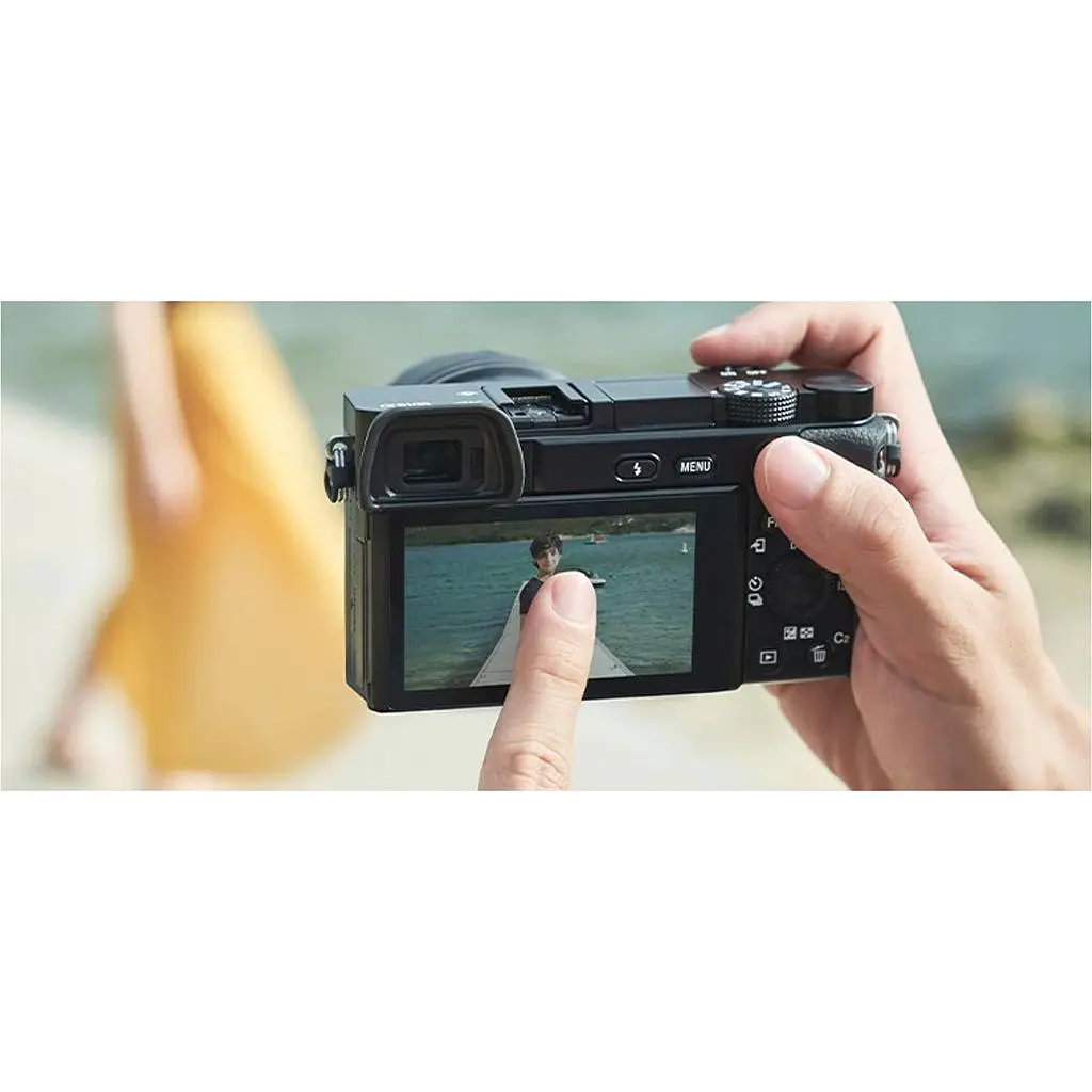 Бездзеркальний фотоапарат Sony Alpha A6100 Kit 16-50mm f/3.5-5.6 OSS Black [LCE6100LB.CEC] [89054] - фото 12