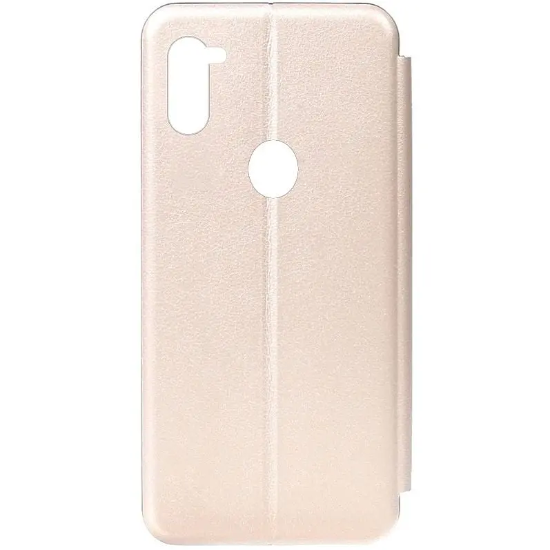 Чехол-книжка Toto Book Rounded Leather Case Samsung Galaxy A11/M11 Gold - фото 2