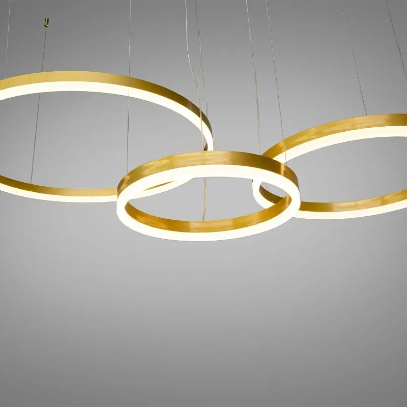 Люстра кільця LED 1029-600+400+300BR - фото 3