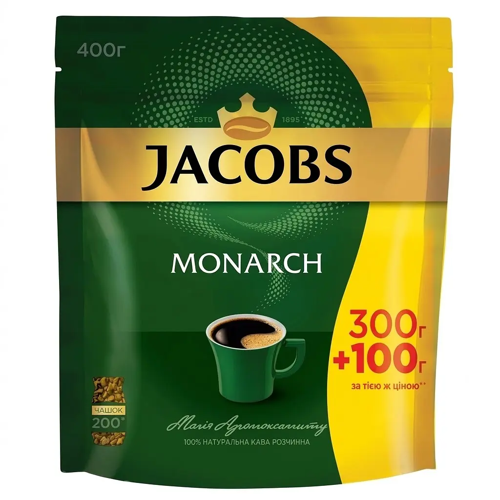 Кава Jacob's Monarch 400 г - фото 2