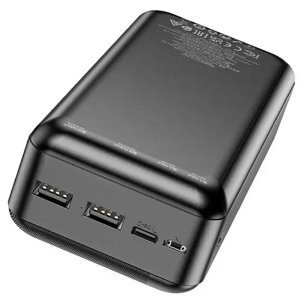 Универсальная мобильная батарея Borofone BJ27B Pindar 10.5W 30000mAh (Черный) - фото 3