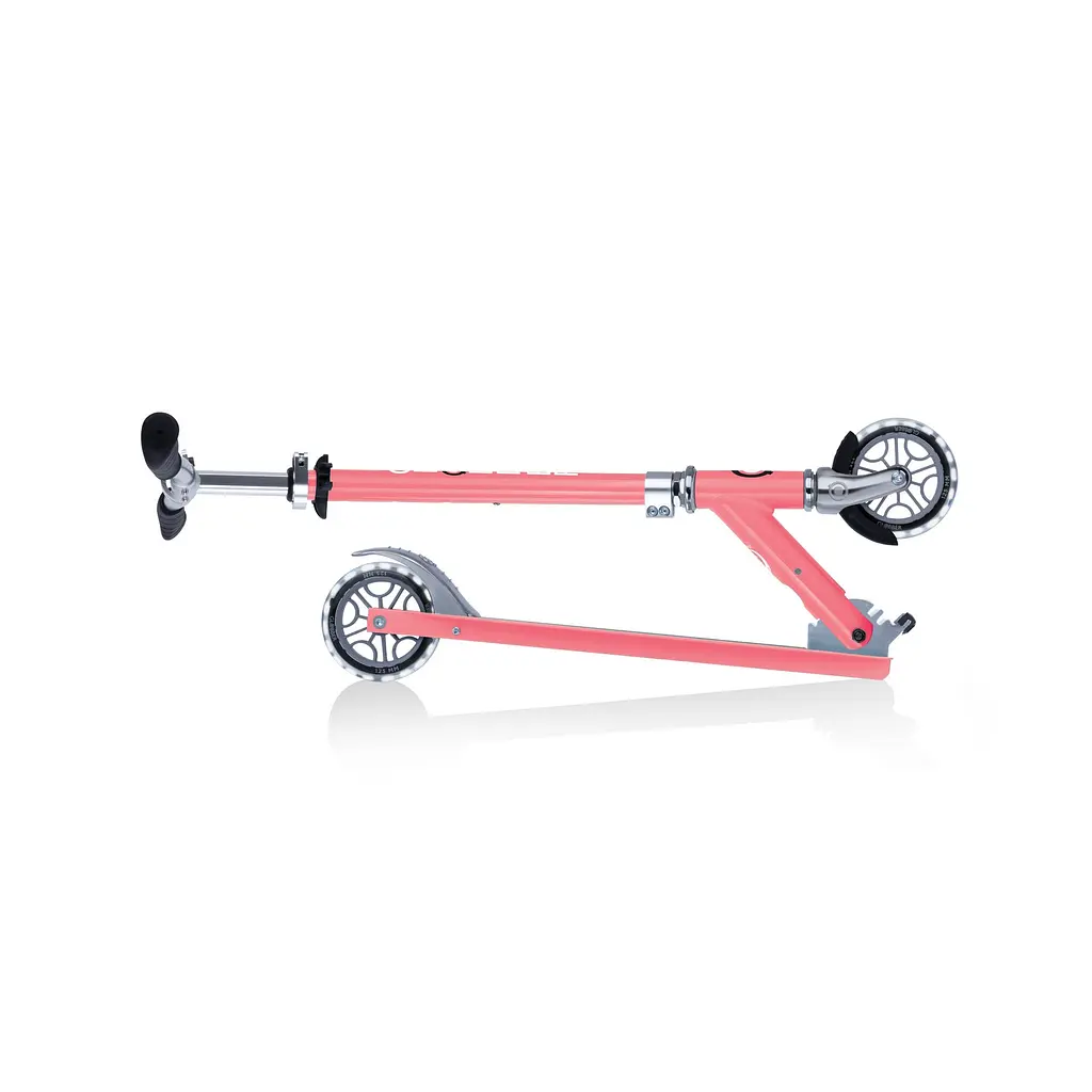 Самокат Globber Flow element lights, колеса з підсвічуванням, рожевий (721-177) - фото 6