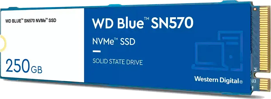 SSD накопичувач WD Blue SN570 250 GB [WDS250G3B0C] [81932] - фото 2