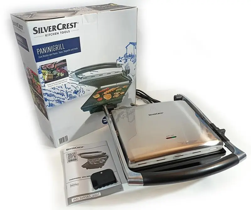 Гриль контактний SilverCrest SPM 2000 F3 - фото 9