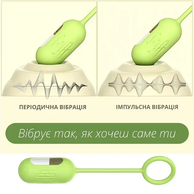 Вакуумний кліторальний стимулятор I’MCUM Secret AirPods Вібратор 2 в 1 у вигляді кейсу для навушників Зелений (7970379617679) - фото 7