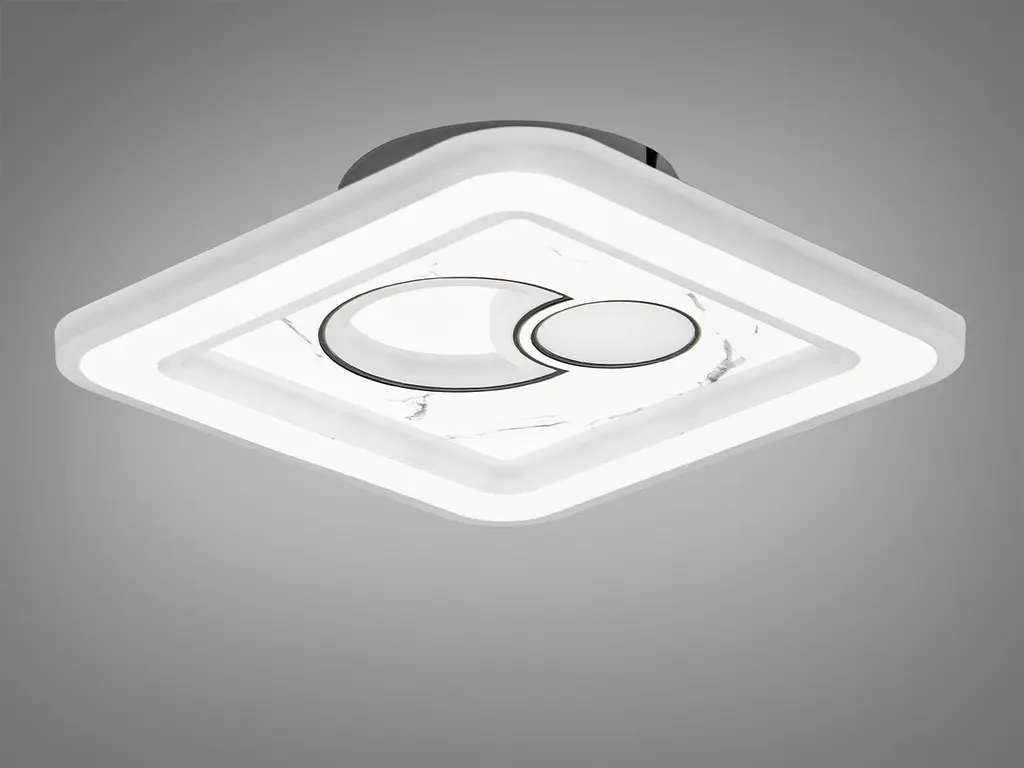 Світильник стельовий LED Diasha 12098, 38W, 3200K/4100K/6000K, металевий каркас, для дому - фото 4