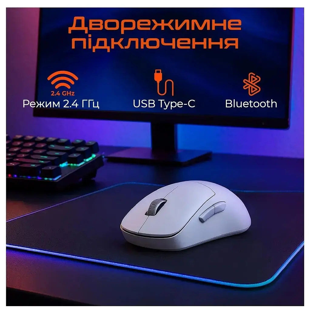 Миша Meetion MT-GW40-B (MT-GW40-B) - фото 4