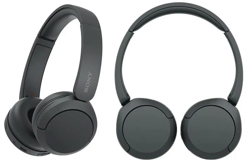 Навушники Sony WH-CH520, Black, Bluetooth, USB Type-C, вбудований мікрофон, кабель 1.2 м, радіус дії до 10 м, час роботи до 40 год - фото 2