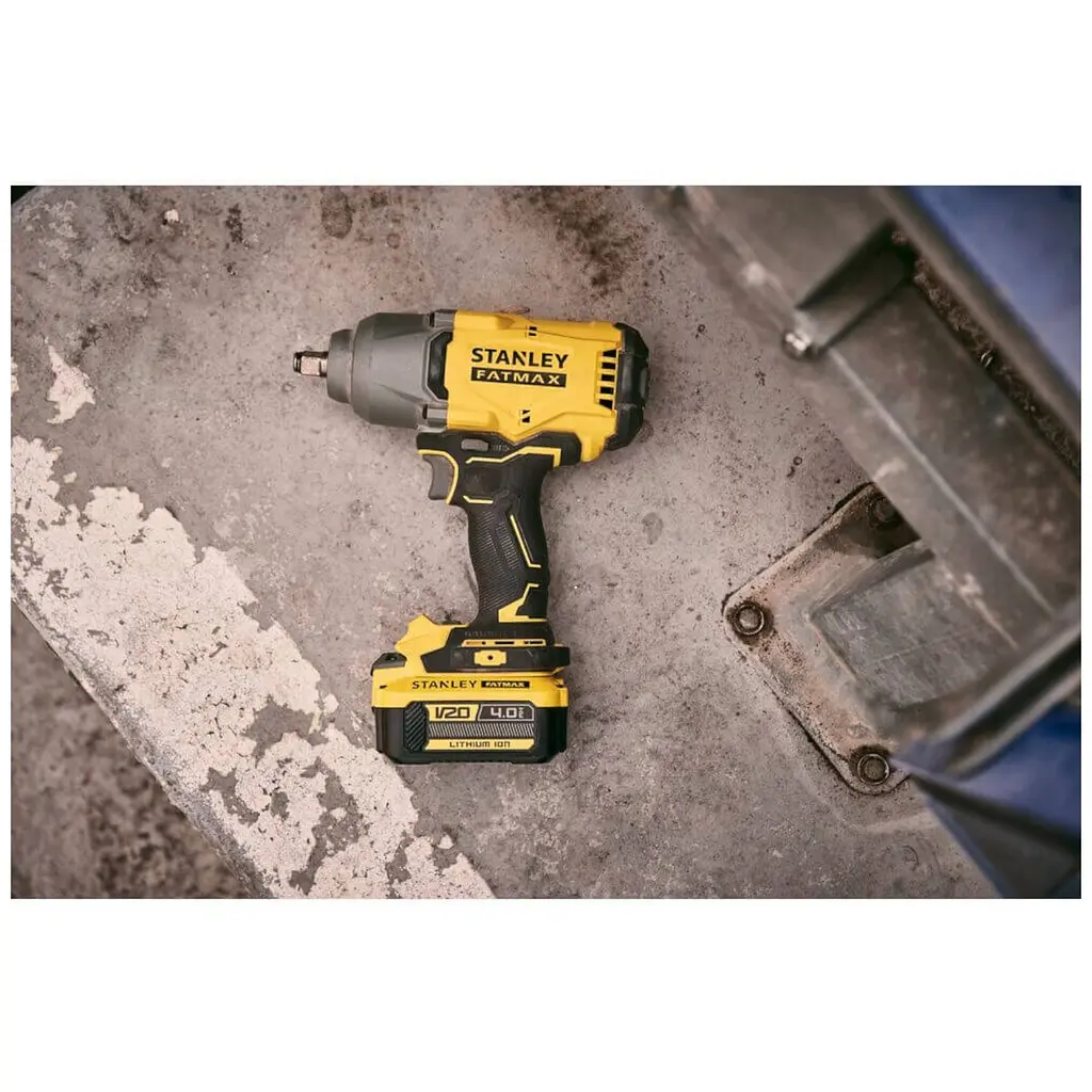 Гайковерт акумуляторний Stanley FatMax ударний безщітковий з сумкою (SFMCF940M1-QW) - фото 7