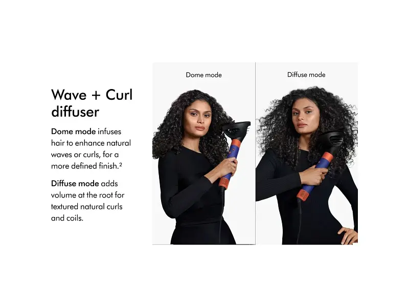 Мультистайлер Dyson Airwrap i.d. multi-styler and dryer Curly+Coily Vinca Blue/Topaz (533759-01) - фото 5