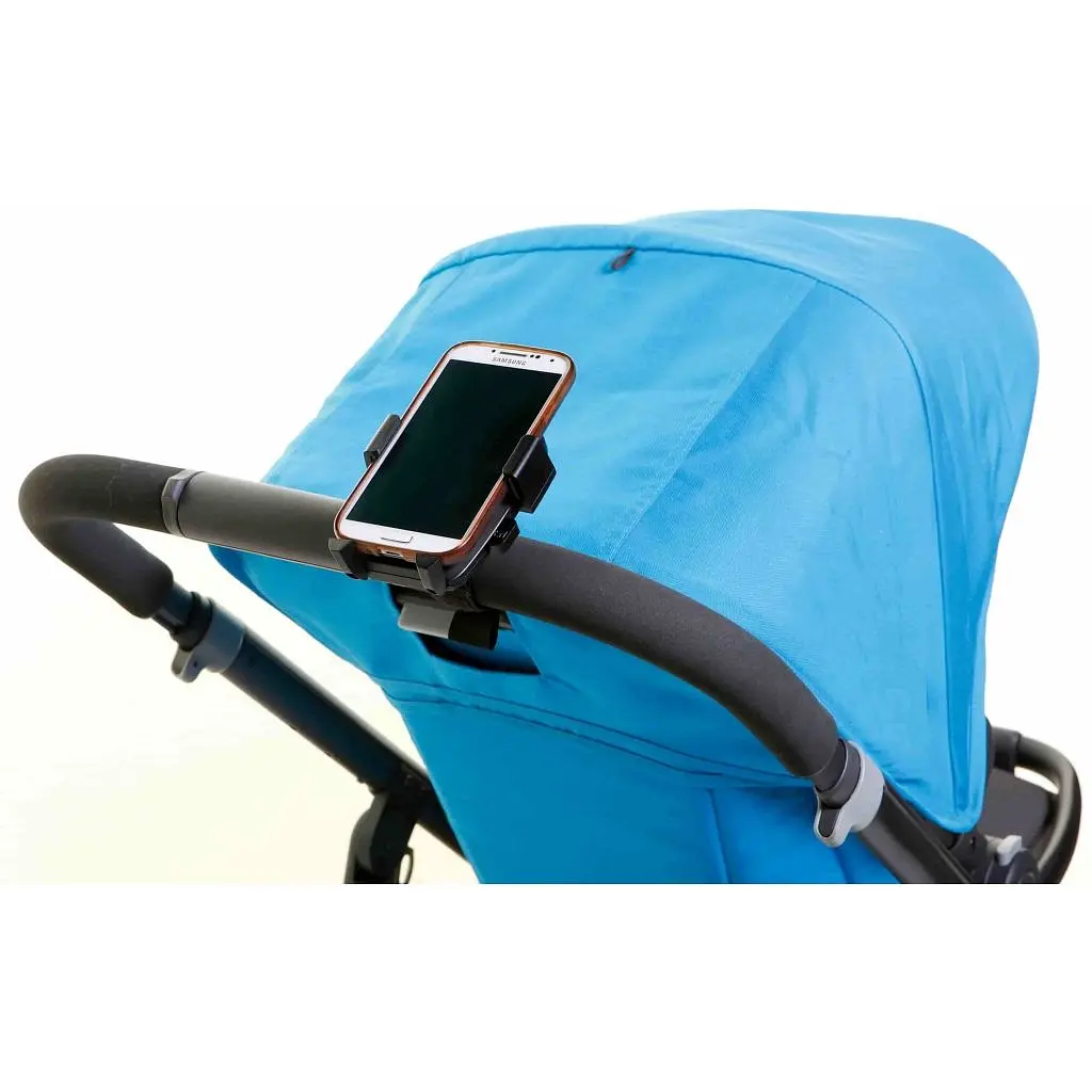 Тримач для телефона DreamBaby StrollerBuddy Ezy-Fit, чорний (G2270) - фото 2