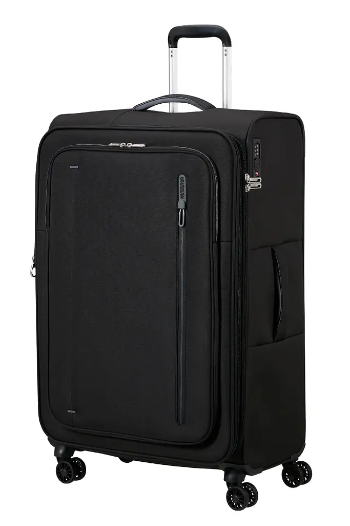 Валіза 78,5 См American Tourister CLOUDRIDER JET BLACK 78,5x49x30(32) MJ4*09006 - фото 4