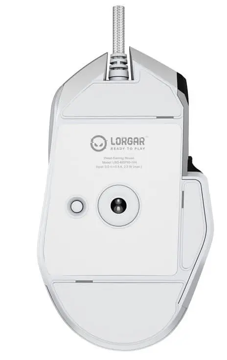 Миша Lorgar MSP80 8000 Hz Gaming Mouse Pro White (LRG-MSP80-WH) - фото 2
