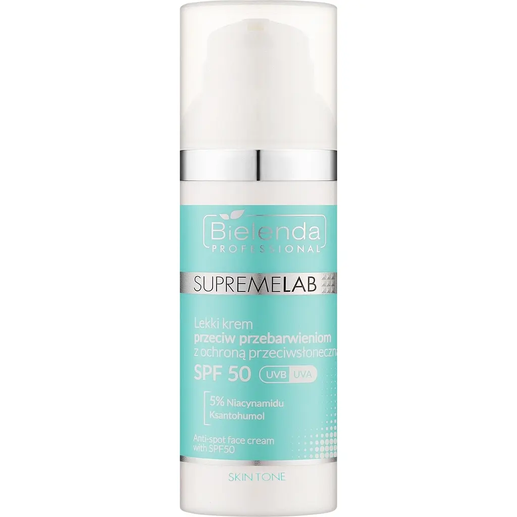 Антипигментный крем Bielenda Supremelab Skin Tone из SPF50 UVA/UVB 50 мл - фото 2