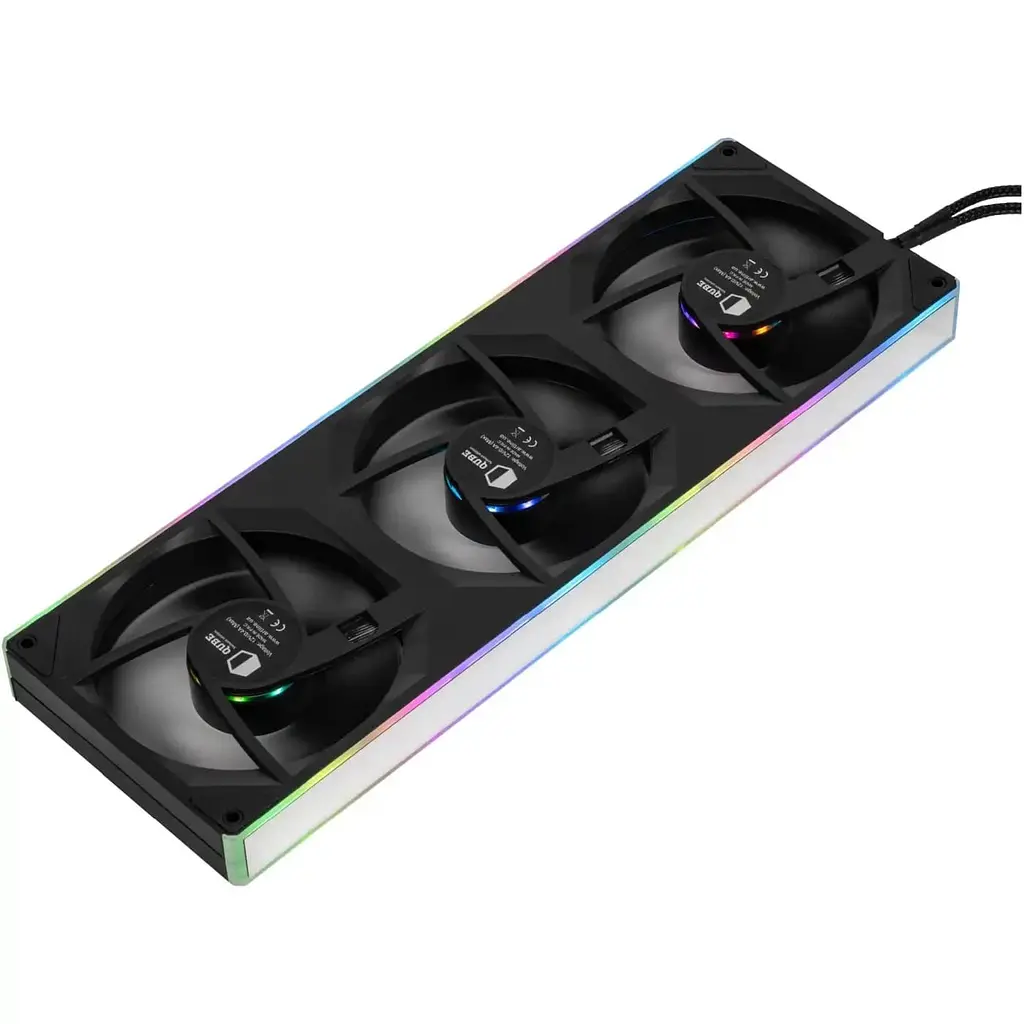 Вентилятор QUBE ZG-360 3in1 ARGB PWM Black - фото 3
