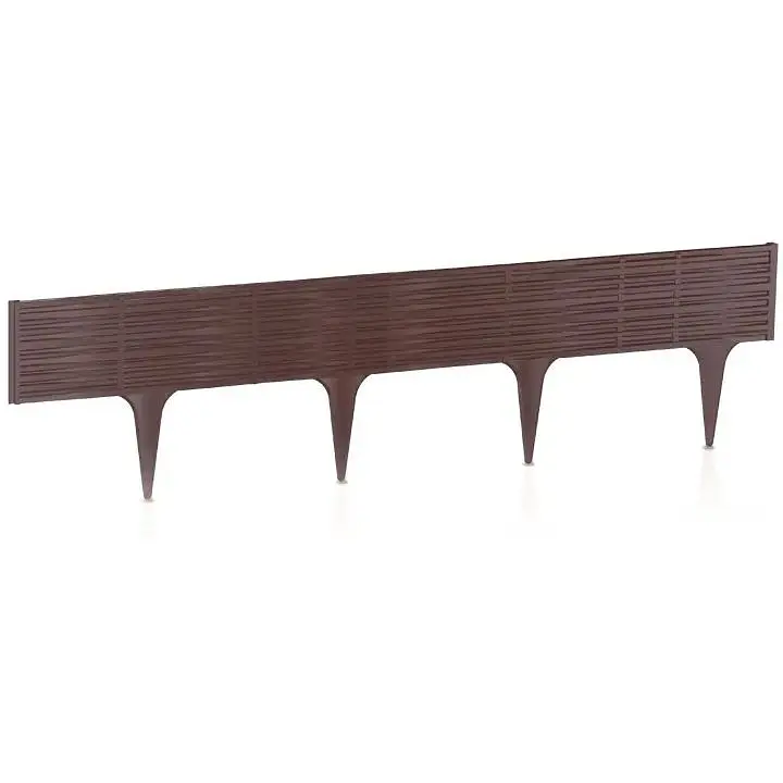 Бордюр садовый Prosperplast Garden border 3.9 м коричневый - фото 2