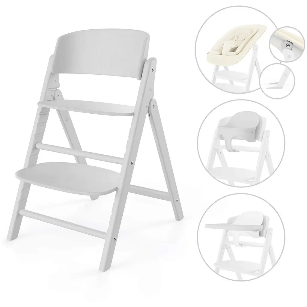 Стілець Click&Fold 4в1 All White