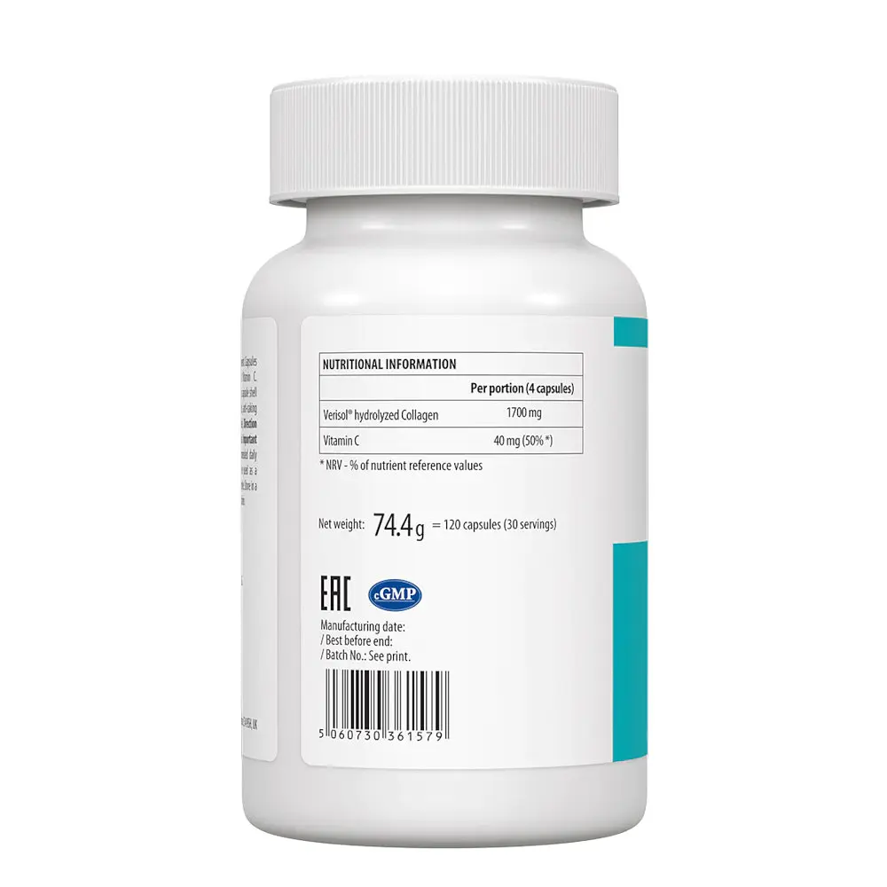 Препарат для суглобів і зв'язок VPLab UltraVit Collagen Type I & Collagen Type I & 120 капсул - фото 2