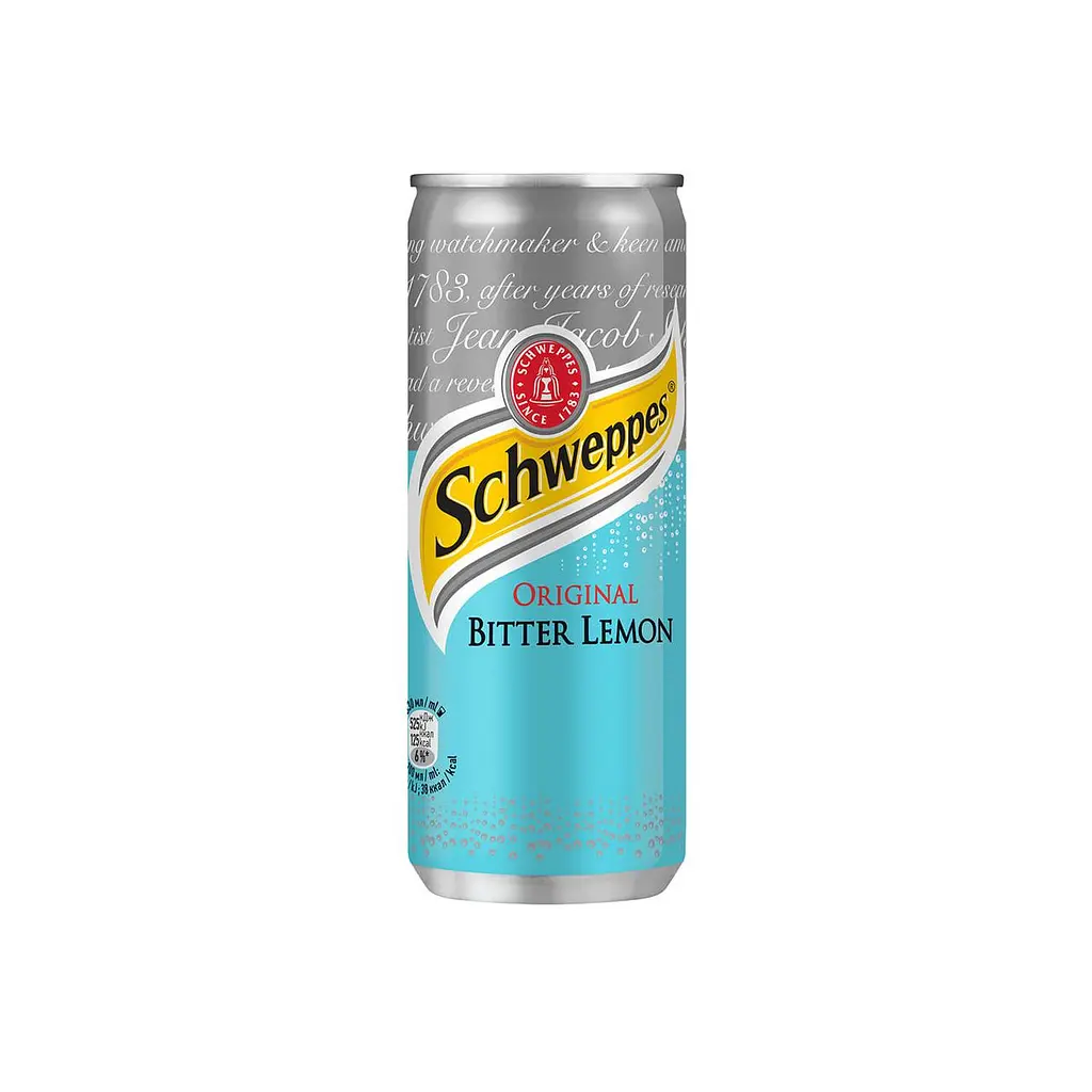Напій Schweppes Original Bitter Lemon з лимонним соком безалкогольний 330 мл