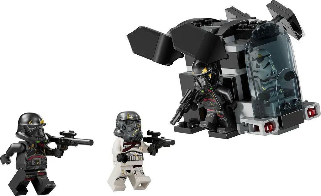 Конструктор LEGO Star Wars Бойовий набір «Боєць смерті і Нічний піхотинець» 119 деталей (75412) - фото 5
