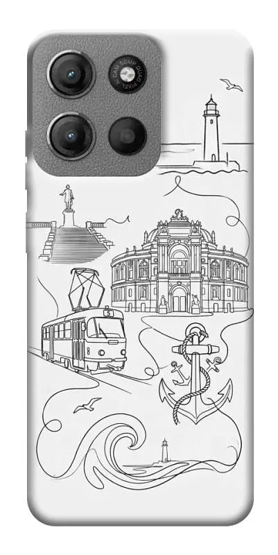 TPU чохол Demsky Odesa spirit для Motorola Moto G15 4G