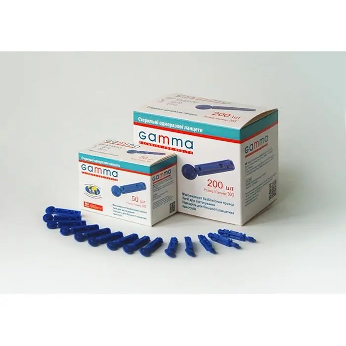 Ланцеты Gamma универсальные 200 шт. - фото 3