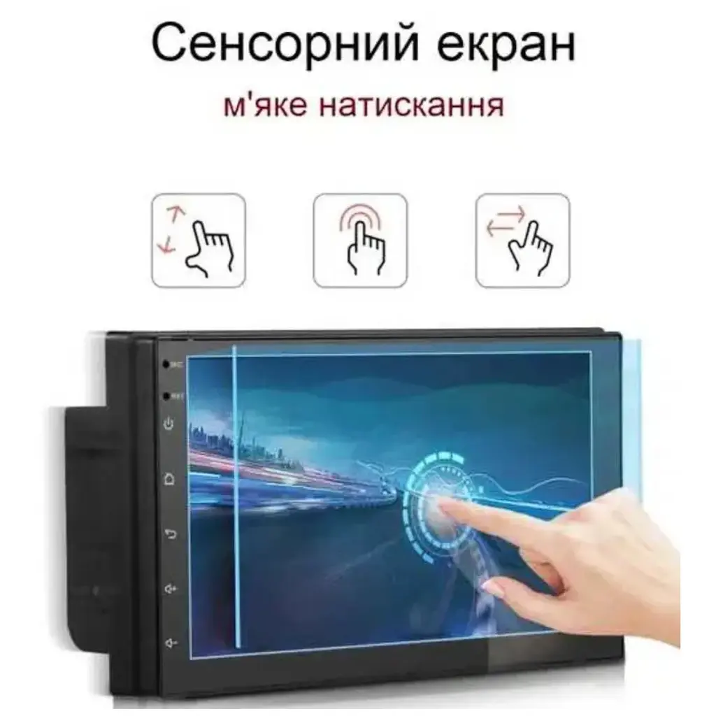 Автомобильная магнитола Pioneer универсальная штатная 2DIN для любого авто Incar 4/32 ГБ черная - фото 4