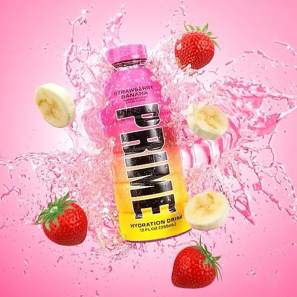 Напій Prime Hydration Strawberry Banana 500 мл - фото 3