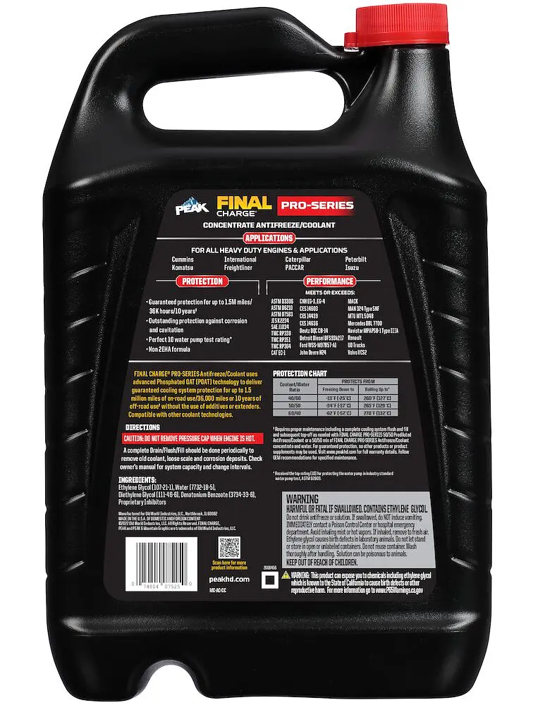 Охолоджуюча рідина FINAL CHARGE PROSERIES FS 6/1/3,785 л - фото 2