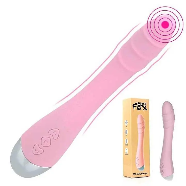 Вібратор Silver Fox для стимуляції точки G USB Рожевий K0825-1 - фото 2