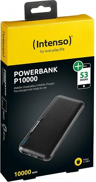 Универсальная зарядная батарея Intenso P10000 10000mAh (Black) - фото 3
