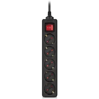 Мережевий фільтр живлення REAL-EL RS-Protect M 3m, black (EL122300028) - фото 2