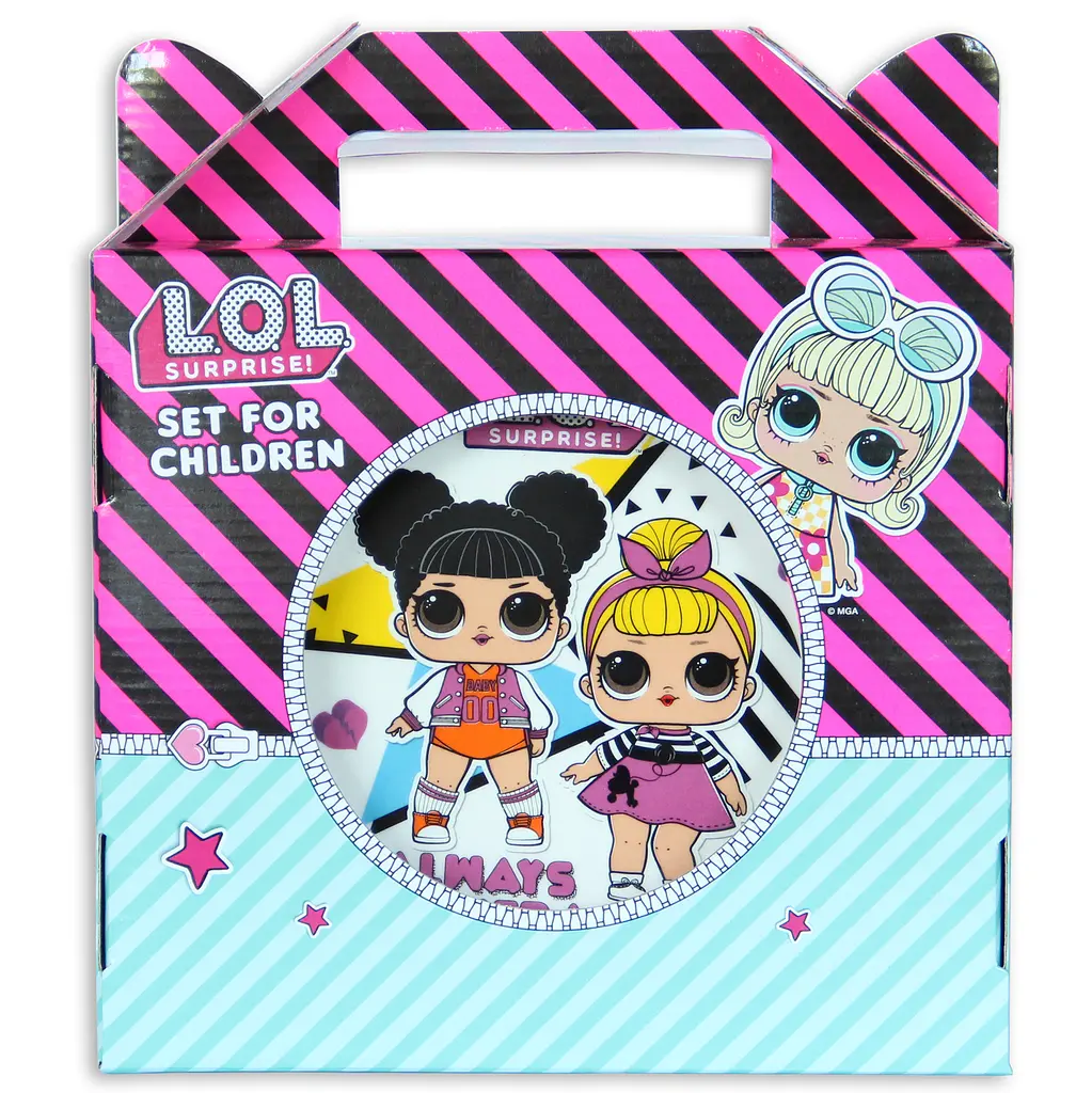 Набір порцеляновий L.O.L.Surprise! Totally awesome 3 предмети (76001100) - фото 11