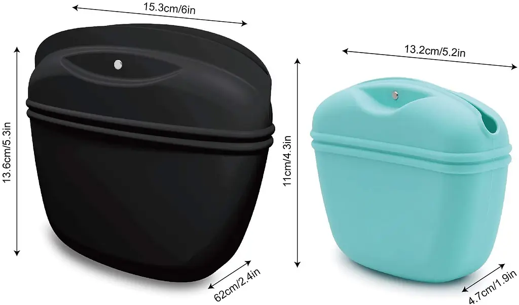 Силіконова сумка для ласощів ANTUREBAY Update Silicone Dog Treat Pouch - фото 3