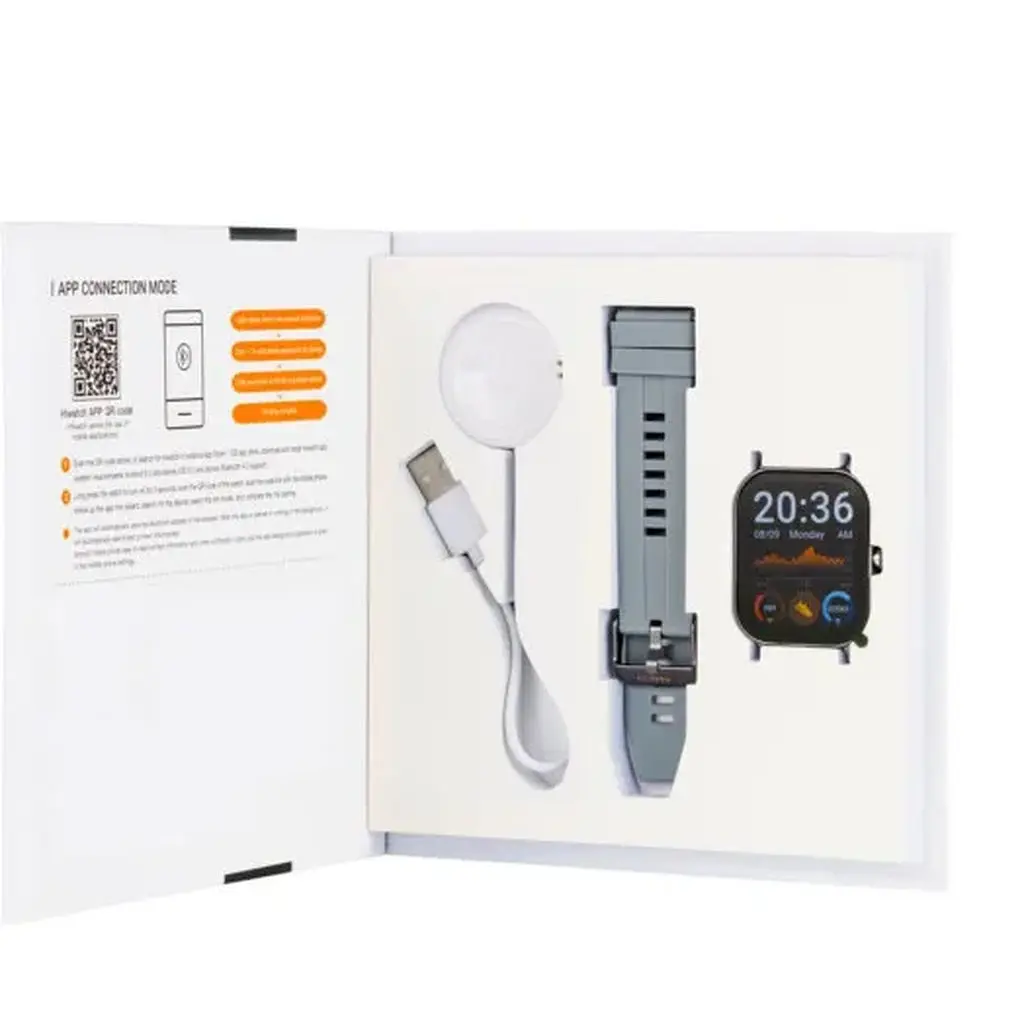 Smart Watch Amico GO FUN Pulseoximeter and Tonometer gray RU - фото 4