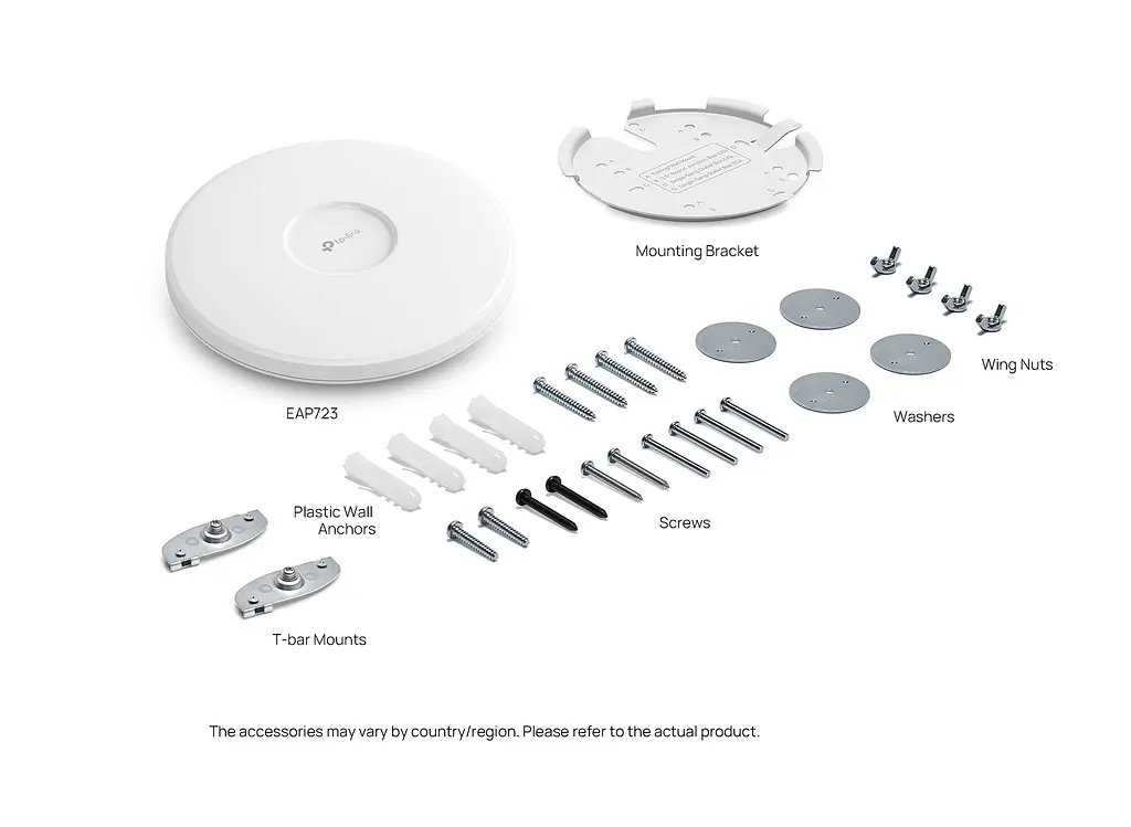 Точка доступу TP-Link EAP723 BE3600 1x2.5GE, PoE, Passive PoE - фото 3