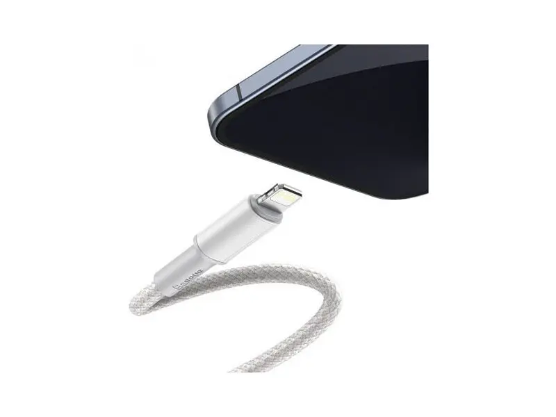 Кабель BASEUS 20W Type-C-Light.2 м (CATLGD-A02) білий - фото 7