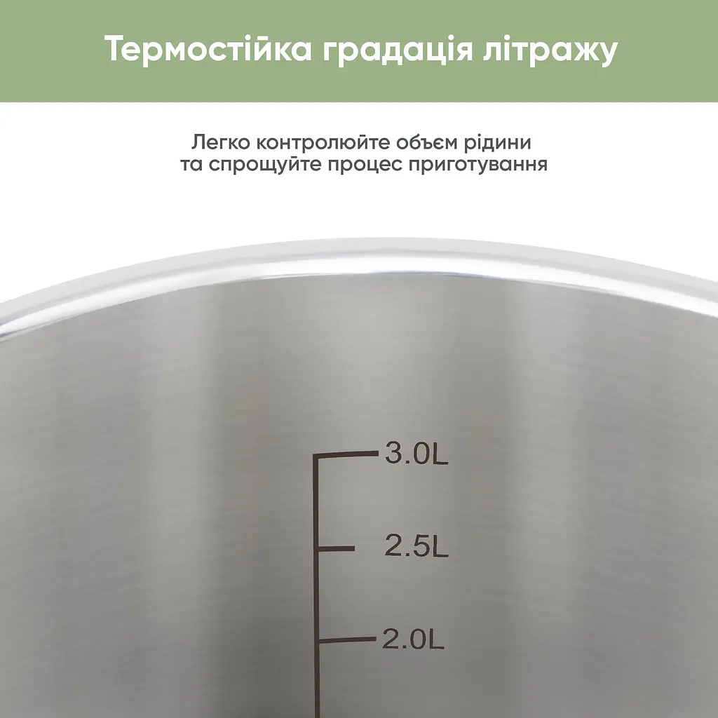 Каструля Krauff Originell зі скляною кришкою діаметр 20 см (26-238-051) - фото 14