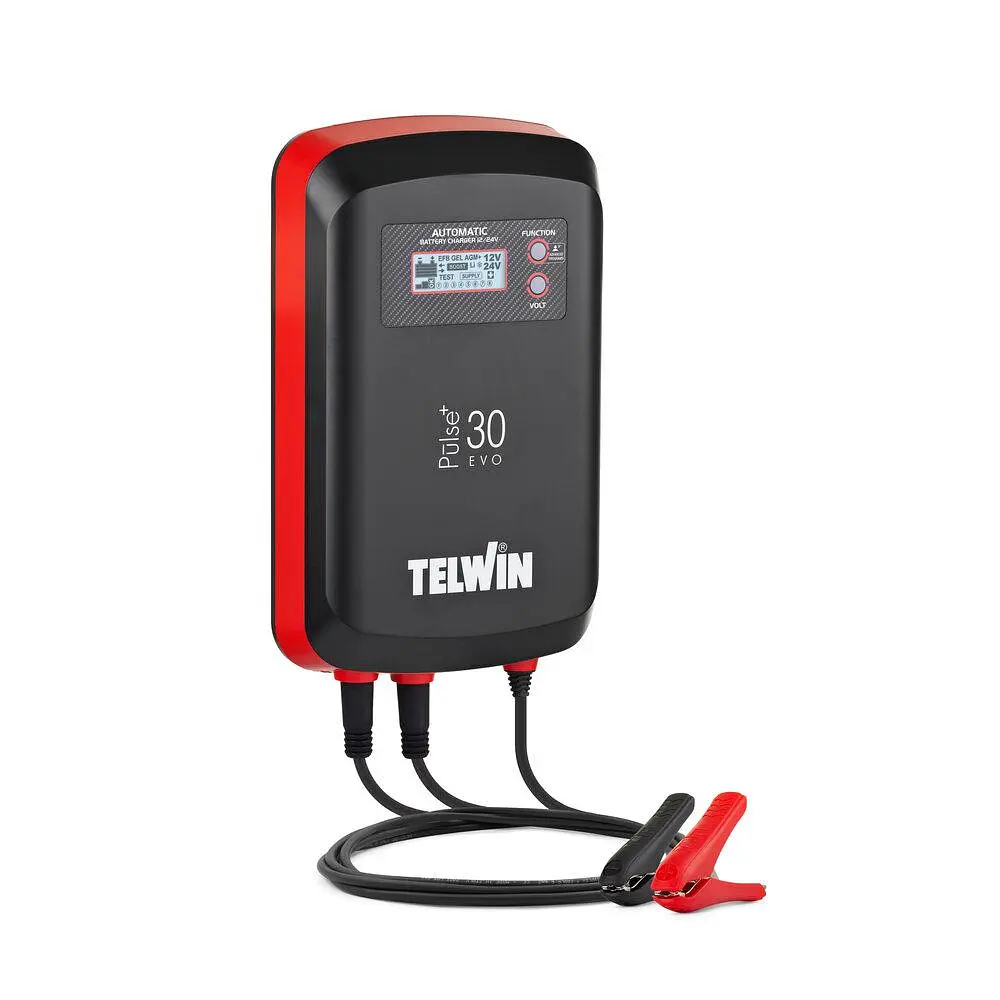 Зарядний пристрій Telwin PULSE 30 EVO 230 V 12 V / 24 V 807610 - фото 2