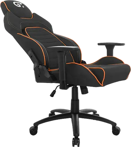 Геймерське крісло GT Racer чорне з помаранчевим (X-2569 Black/Orange) - фото 5