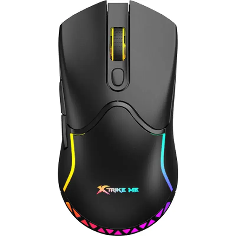 Мишка Xtrike ME GW-610 Wireless RGB Black (GW-610) - фото 3
