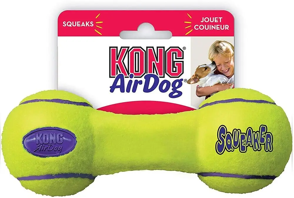 Іграшка-гантель для собак KONG Air Dog Squeaker Dog Toy - фото 2