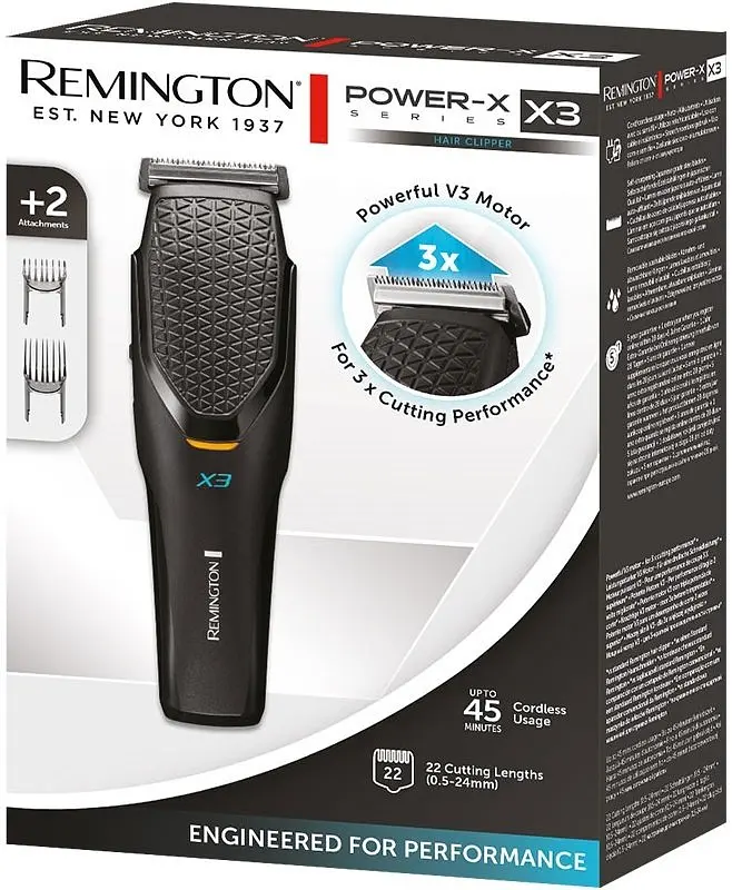 Remington Машинка для стрижки Power X3 Hair Clipper HC3000 - фото 2
