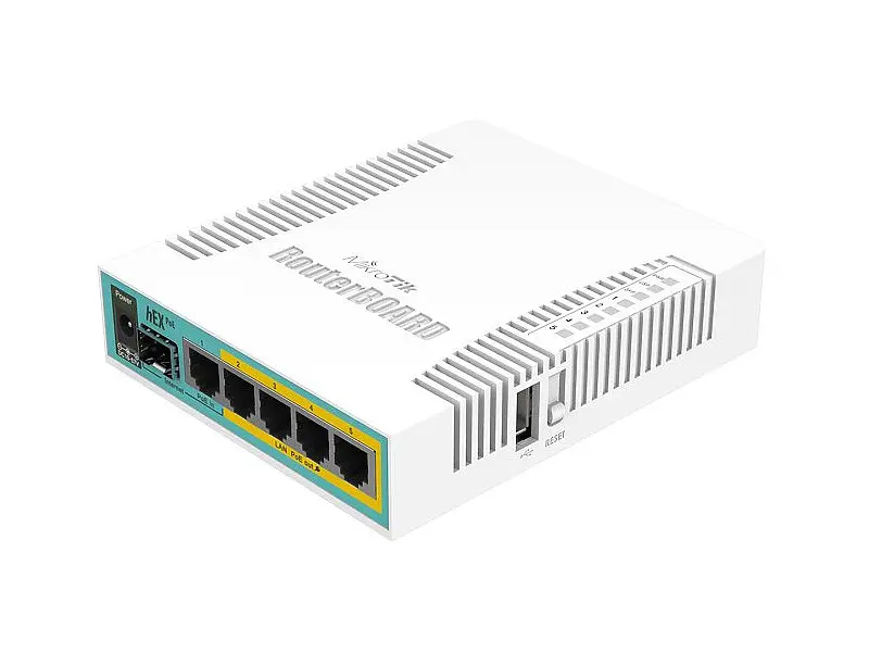 Маршрутизатор (роутер) MikroTik hEX PoE (RB960PGS) - фото 2